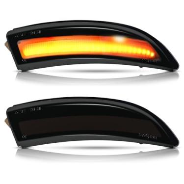 Imagem de Luzes de seta sequenciais de LED para espelho lateral adequadas para Ford Fiesta 2010-2020, para Ford B-Max B232 2012-2017, lâmpada piscante, 2 peças