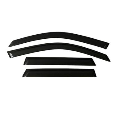 Imagem de GRJQRKHZ Defletor de janela lateral de carro para P&eugeot 306 Wagon 1993-2000 Weathershied viseira de porta vento sol proteção chuva janela lateral defletores de vento