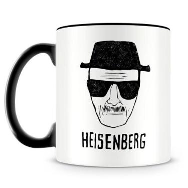 Imagem de Caneca de Porcelana Breaking Bad Heisenberg - 325ml - Amo Canecas