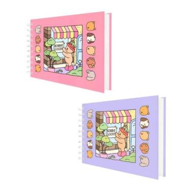 Imagem de Kit 2 Livro de Colorir com 48 Páginas - Mimi, Rosa, Lilás