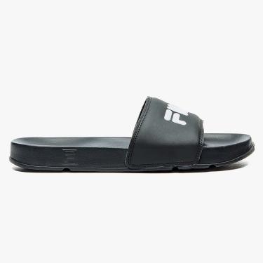 Imagem de Chinelo Slide Masculino Drifter Basic Preto Branco Fila 11A017X-6439
