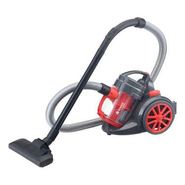 Imagem de Aspirador De Pó Compacto Com Potência De 1200w Cor Cinza - Branco Moto