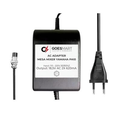 Imagem de Fonte Ac 18,5v Para Pa10 Mesa Mixer Yamaha Mg 10/2 Ou Mg10/2