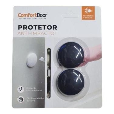Imagem de Protetores Anti-impacto Auto Adesivo Porta Maçaneta Parede - COMFORTDO