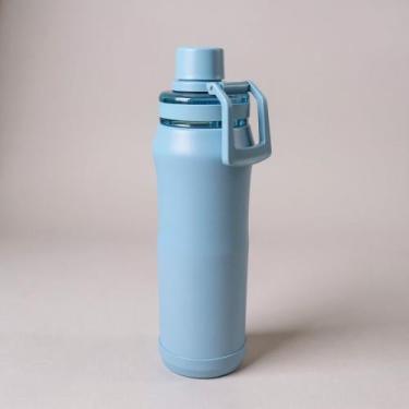 Imagem de Garrafa Térmica Inox Hydra com Capa Protetora Agua Gelada e Quente Aca