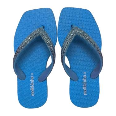 Imagem de Chinelo De Dedo Infantil Menina Facil Calce Macio Molekinha