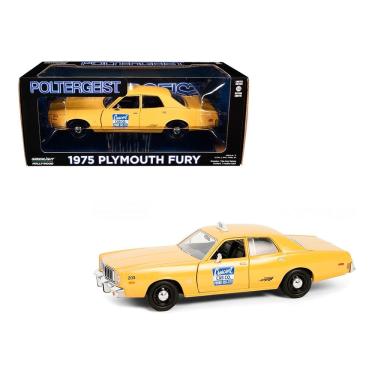 Imagem de Miniatura 75 Plymouth Fury Taxi Poltergeist 1:24 Greenlight