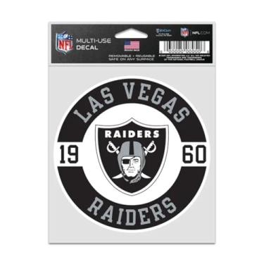 Imagem de Adesivos para leques Las Vegas Raiders 9,5 cm x 12,7 cm