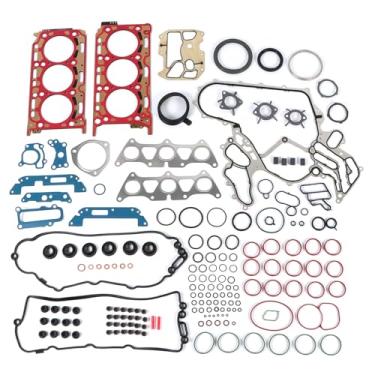 Imagem de INGKAN Conjunto de junta da cabeça do cilindro do motor serve para Audi Q7 16-19, VW Amarok 3.0L V6 Diesel OE 059103148AK 059103149AK 059103483AE 059103484E 059103161AQ