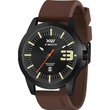 Imagem de Relógio X-Watch Masculino Ref: Xmnp1021 P2nx Esportivo Black