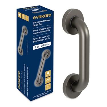 Imagem de evekare Barra de garra de força extra premium para banheiras e chuveiros | Aço inoxidável bronze de 20 cm a 3,25 cm de diâmetro | Barra de apoio de chuveiro compatível com ADA para idosos e deficientes