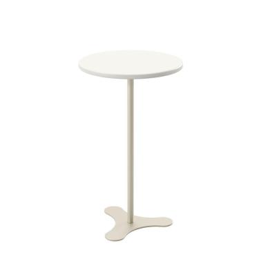 Imagem de Mesa Apoio Orb Baixa Off-white Fosco-champanhe