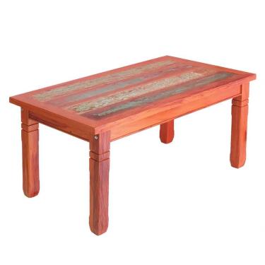 Imagem de Mesa De Jantar 1,5 M Madeira Maciça Pátina
