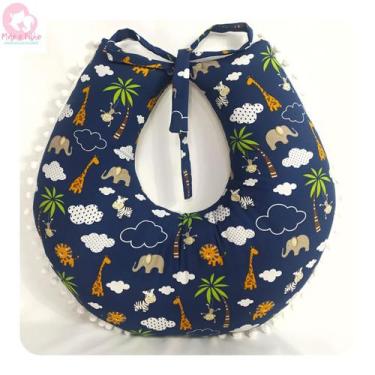 Imagem de Almofada para Amamentação Amamentar 100% Algodão - Mãe e Filho Enxovai