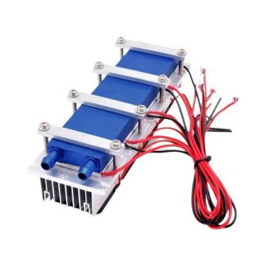 Imagem de Cooler Termoelétrico Peltier 12V 288W - Sistema HVAC DIY para Ventilad