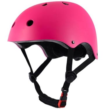 Imagem de Bavilk Capacete De Bicicleta Infantil, Para Meninos E Meninas, Multiesportivo Skate, Patins, Scooter, 3 Tamanhos