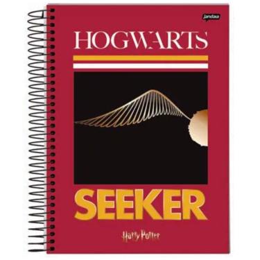 Imagem de Caderno Espiral Capa Dura Universitário 1 Matéria Harry Potter 96 Folhas Jandaia Estampa 4