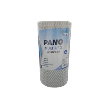 Imagem de Rolo de Pano Multiuso, 200 Folhas, PP com Polpa de Madeira, 25x30cm, 560g, Absorvente e Resistente