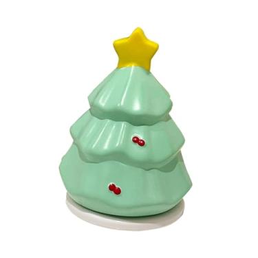 Imagem de Ioensy Porta-palitos de Natal, enfeite de mesa em resina, caixa de armazenamento para objetos decorativos, ideal para restaurantes, banheiros e cafés.