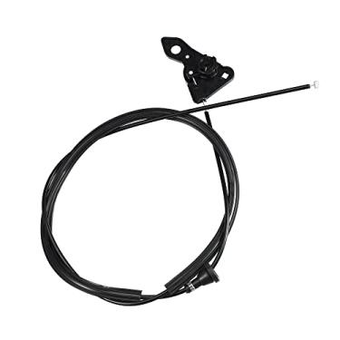 Imagem de ACROPIX Cabo de liberação de capô Cabo de maçaneta de porta adequado para BMW 318i - Pacote com 1 preto