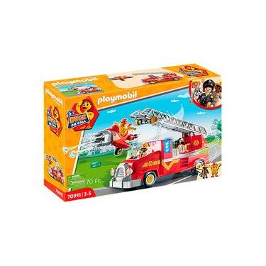 Imagem de Playmobil - Caminhão De Resgate De Incêndio - Duck On Call - 70911