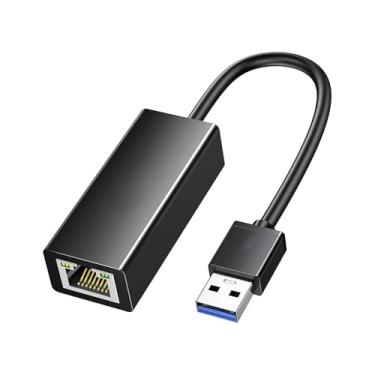Imagem de Adaptador USB para Ethernet, adaptador Ethernet Plug and Play de 100 Mbps com USB 2.0, sem driver, dongle de rede LAN RJ45 compatível com Nintendo Switch, laptop, PC, MacBook, Windows, Mac OS, Linux