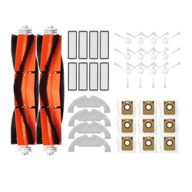 Imagem de Saco de pó de substituição, compatível com o aspirador robô Dreame Bot D10 Plus RLS3D - Peças de reposição para o saco de pó.(35PCS)