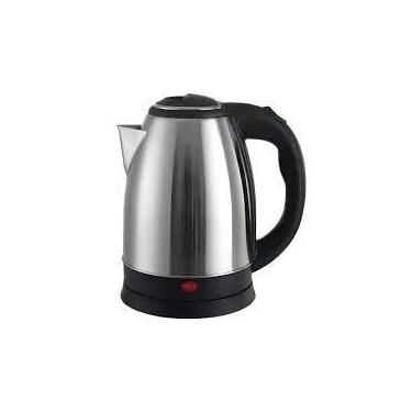 Imagem de Chaleira Eletrica Inox, 220v, 1,8 Litro, Preto/inox