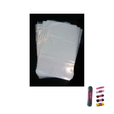 Imagem de Kit Saco BD 14X20 Vácuo 1kg + Fita Cetim 30mmx10mts Decorativa