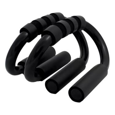 Imagem de Par de Barras Portáteis para Flexão, Apoio de Chão Antideslizante, Ideal para Treino em Casa e ao Ar Livre