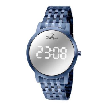 Imagem de Relógio Feminino Champion Digital Espelhado CH40099F Azul