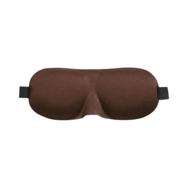 Imagem de Máscara De Dormir Unissex Bloqueadora De Luz Portátil Para Viagem, Ide