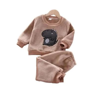 Imagem de Conjuntos De Pijamas De Inverno Para Meninas E Meninos De 2 a 6 Anos, 