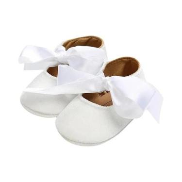 Imagem de Sapatilhas De Balé Para Bebê Menina Antiderrapantes Com Sola Macia De 