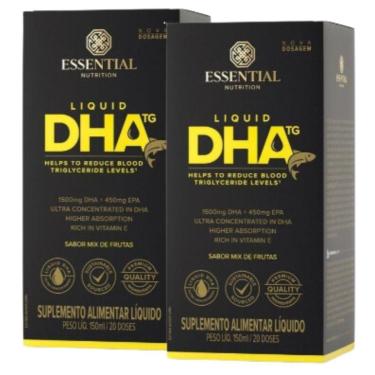 Imagem de Kit 2x Dha Liquid Tg - (150ml cada) - Essential Nutrition-Unissex