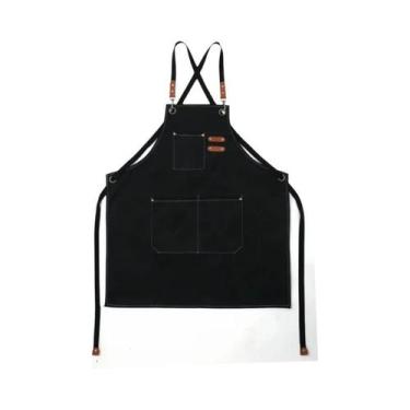Imagem de Avental De Lona Grosso Impermeável Para Homens, Estilo Cowboy, Para Ho
