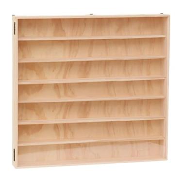 Imagem de JWQFBC Vitrine para Carrinhos de Brinquedo, Prateleira para Guardar Miniaturas de Carros, Proteção, Vitrine, Item de Colecionador, Prateleira de Parede Resis