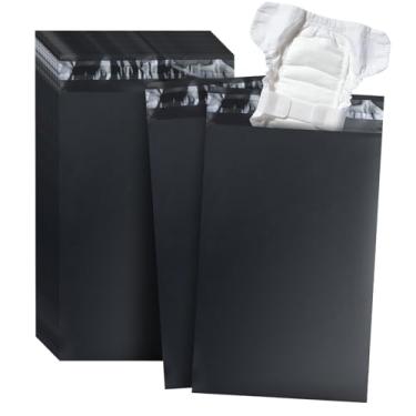 Imagem de Sacos de fraldas descartáveis pequenos sacos de plástico descartáveis para sala de enfermagem, carrinho de bebê, viagem, acampamento, sacos de lixo de animais de estimação (200)