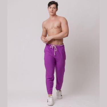 Imagem de Calça Viscolinho Pantacourt Santo Luxo-Masculino