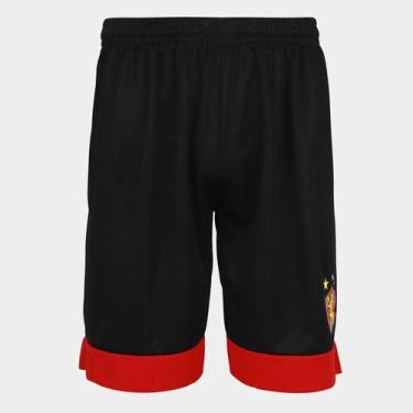 Imagem de Bermuda Sport Recife Masculina, Preto, M