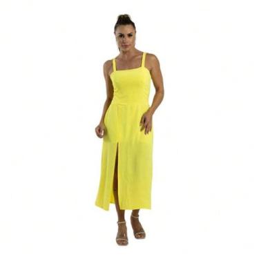 Imagem de Vestido Midi Longuete Reveillon Festa Viagem Aniversários Pré-wedding 