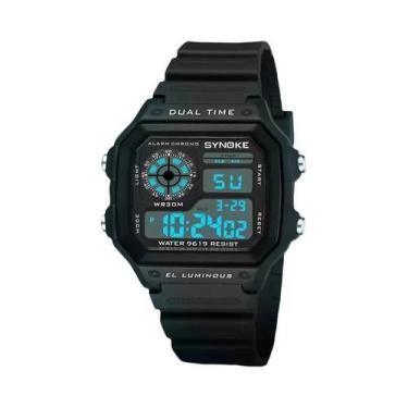 Imagem de Relógio Digital Esportivo À Prova d'Água Para Homens E Mulheres, Lumin