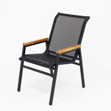 Imagem de Poltrona Cadeira Modelo Cactos Preto