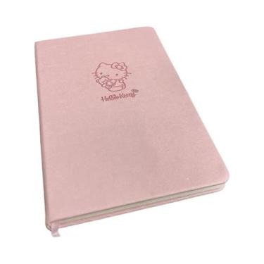 Imagem de Caderno A5 Kawaii Kitty Com 80 Folhas, Capa De Couro Macio, Material E