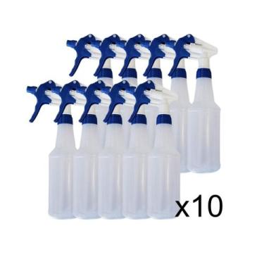 Imagem de Kit 10 Pulverizador 500ml Frasco Borrifador Perfect Pro