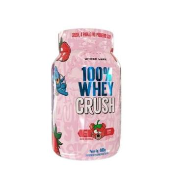 Imagem de 100% Whey Crush 900g Com Coenzima Q10 - Under Labz, Morango