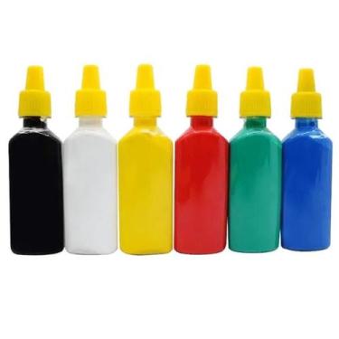 Imagem de Cola colorida Acrilex 23 g 6 unidades