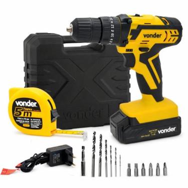 Imagem de Parafusadeira Furadeira Impacto 12V Bivolt PFV 012I Vonder