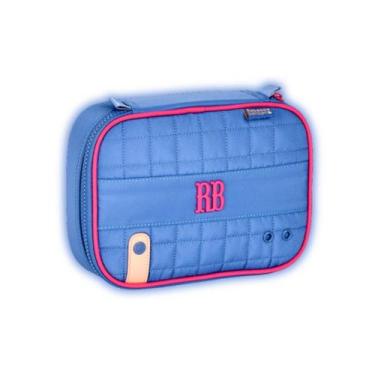 Imagem de Estojo Rebecca Bonbon Box 36 Elásticos Escolar Teen Meninas Cor:Azul, 
