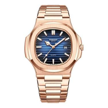 Imagem de Assista Binbang Parrot Steel Square Waterproof Glowin-the-Dar - J-One